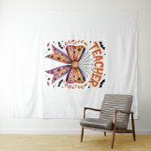 Tenture Professeur Éffrayant Halloween (En situation (horizontale))