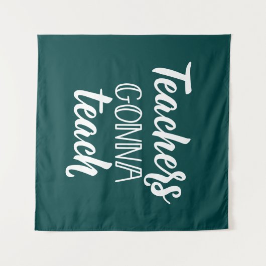 Tenture Professeurs allant enseigner (Devant (Horizontal))