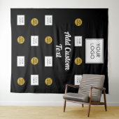 Tenture Professionnel 2 Logo Professionnel Personnalisé No (En situation (horizontale))