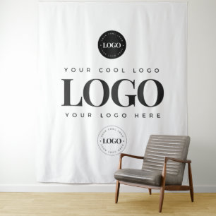 Tenture Professionnel 3 Logo Entreprise Contexte commercia