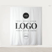 Tenture Professionnel 3 Logo Entreprise Contexte commercia (Devant)