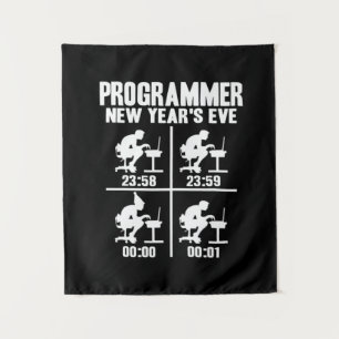 Tenture Programmeur Nouvel An