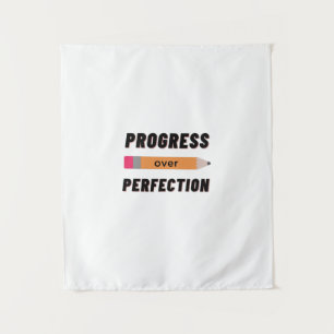 Tenture Progrès sur la perfection