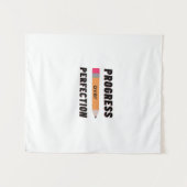 Tenture Progrès sur la perfection (Devant (Horizontal))