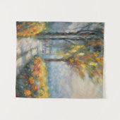 Tenture Promenade d'automne Scène impressionniste (Devant (Horizontal))