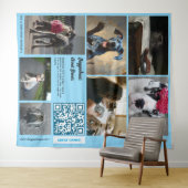 Tenture Promote your Great Dane Kennel Tapestry (En situation (horizontale))
