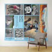 Tenture Promote your Great Dane Kennel Tapestry (En situation (horizontale))