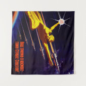 Tenture propagande spatiale soviétique (Devant (Horizontal))