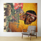 Tenture Protéger le royaume animal (En situation (horizontale))