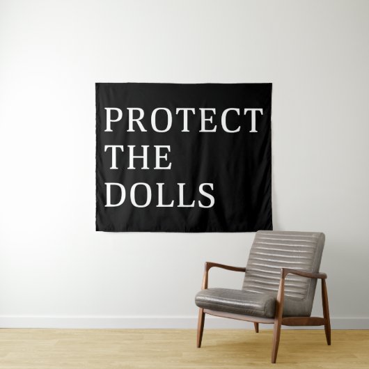 Tenture Protéger Les Poupées (En situation (horizontale))