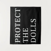 Tenture Protéger Les Poupées (Devant)