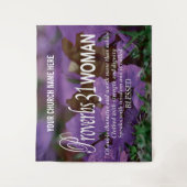 Tenture PROVERBS 31 WOMAN Christian Church (Devant)