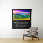 Tenture Psalm 121   (En situation)