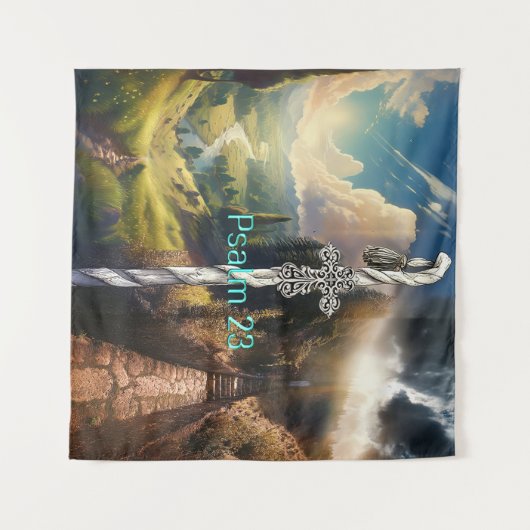 Tenture Psaume 23 (Devant (Horizontal))