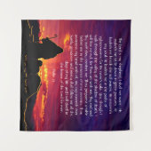 Tenture Psaume 23 (Devant (Horizontal))