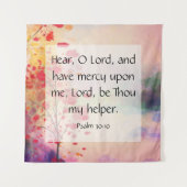 Tenture Psaume 30:10 (Devant)