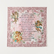 Psaume 70 avec image de bébé anges