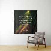 Tenture Psaume 86:11 (En situation)