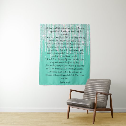 Tenture Psaume 91:1-7 (En situation)