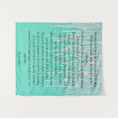 Tenture Psaume 91:1-7 (Devant (Horizontal))