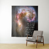 Tenture Psaumes 19 Inspirationnel (En situation)