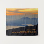 Tenture Psaumes 33:18 Inspiration (Devant (Horizontal))
