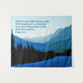 Tenture Psaumes 43:3 Inspiration (Devant (Horizontal))