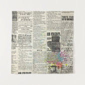 Tenture publicité vintage (Devant)