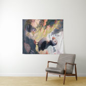 Tenture Puffin Bird Portrait Animal Peinture Faune Gratuit (En situation (horizontale))