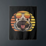 Tenture Pug Pug Dog Owner Pug Blanket<br><div class="desc">Wall Art Decor: Good idea for home interior walls decor such as living room,  bedroom,  kitchen,  bathroom,  guest room,  office and others,  also be good gift ideas for your friends. Wall art paintings use high quality waterproof sunfast Blanket material</div>