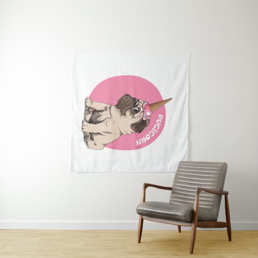 Tenture Pugicorn (En situation (horizontale))