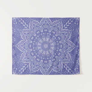 Tenture Purple Elegant Boho Moderne Mandala