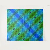 Tenture Purple X GL Ikat 7 (Devant (Horizontal))