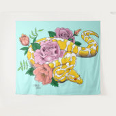Tenture Python albino (Devant (Horizontal))