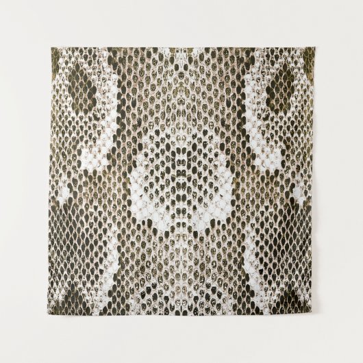 Tenture Python Skin : Design Motif animal (Devant)