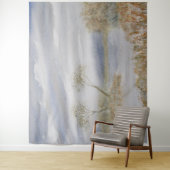 Tenture Quarreling Trees Island Aquarelle Paysage (En situation)