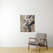 Tenture Quart De Chevaux Sur Les Prairies Canadiennes (En situation)