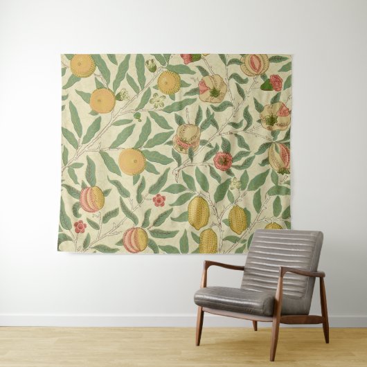 Tenture Quatre Fruits, William Morris (En situation (horizontale))