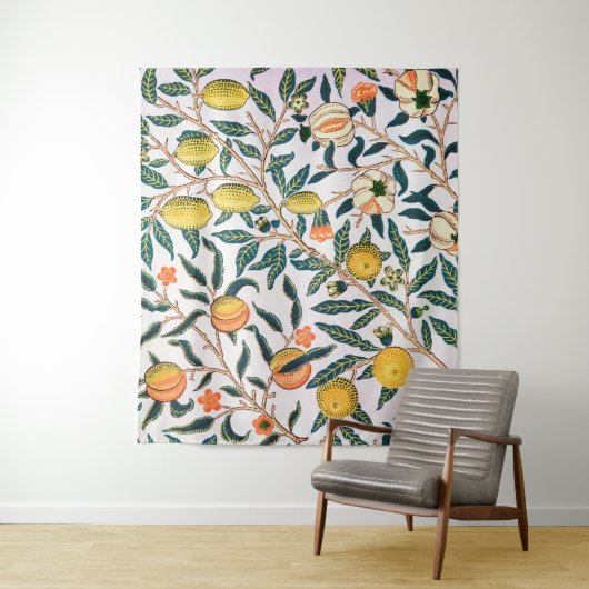 Tenture Quatre fruits, William Morris (En situation)
