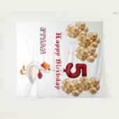 Tenture Quatrième anniversaire  (Devant (Horizontal))