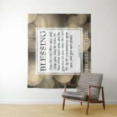 Tenture QUE LE SEIGNEUR VOUS BÉNISSE Nombres 6:24-26 Églis (En situation)