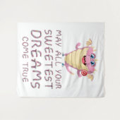 Tenture Que tous vos rêves les plus doux deviennent vraime (Devant (Horizontal))