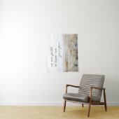 Tenture Que votre foi soit plus grande que la peur Citatio (En situation)