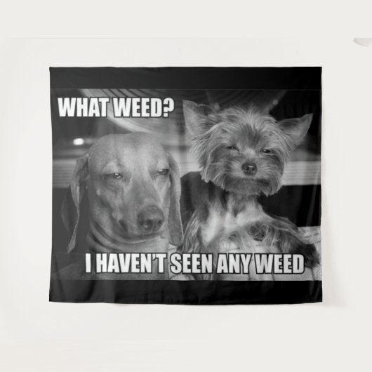 TENTURE QUELLE MAUVAISE HERBE (Devant (Horizontal))