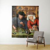 Tenture Quentin Matsys - Le Moneylender et sa femme (En situation)
