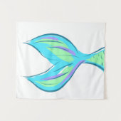 Tenture Queue de sirène (Devant (Horizontal))