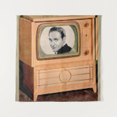 Tenture Qui est à la télé ? (Devant)