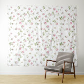 Tenture Quinceanera Rose Pâle Naissance Fête (En situation (horizontale))