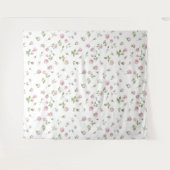 Tenture Quinceanera Rose Pâle Naissance Fête (Devant (Horizontal))