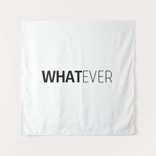 TENTURE 'QUOI QUE CE SOIT' (Devant)